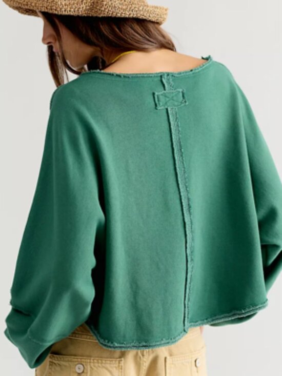 We The Free Tops - NWT We The Free To The East Pullover Dark Green